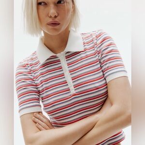 H&M striped polo